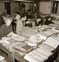 cca 1956 Bélyegriport (tervezés, nyomtatás, gyűjtés), 15 db vintage negatív Kotnyek Antal (1921-1990...