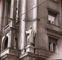 cca 1957 Budapesti városképek, épületfotók, 17 db vintage negatív Kotnyek Antal (1921-1990) budapest...