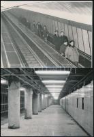 cca 1963 és 1966 között készült 13 db vintage fotó, az Astória aluljáró építése előtti városképi lát...