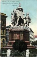 1912 Pozsony, Pressburg, Bratislava; Mária Terézia szobor / statue (EK)