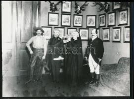 cca 1910 Habsburg-Tescheni Frigyes főherceg (1856-1936)  családja, rokonsága, barátai és környezete,...