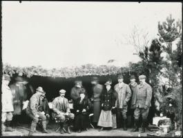 cca 1910 Habsburg-Tescheni Frigyes főherceg (1856-1936)  családja, rokonsága, barátai és környezete,...