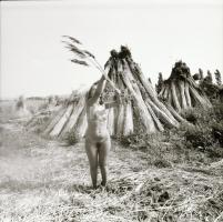 1986 Velencei-tó, kirándulás Pákozdra, szolidan erotikus felvételek, 11 db vintage negatív + 2 db vi...