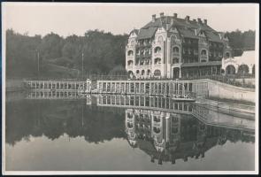 cca 1930 Vízakna, Kincstári szálloda, fotó, hátulján feliratozva, 12×17,5 cm