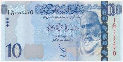 Líbia 2015. 10D T:I Libya 2015. 10 Dinars C:UNC