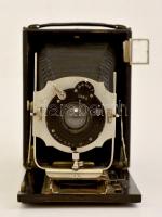 cca 1920 Feltehetően német gyártmányú síkfilmes fényképezőgép, Rodenstock Doppel-Anastigmat Eurynar ...