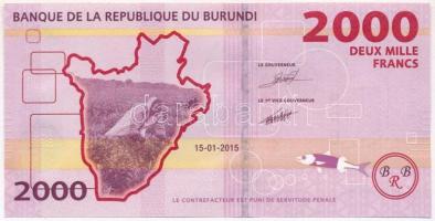 Burundi 2015. 2000Fr T:I Burundi 2015. 2000 Francs C:UNC