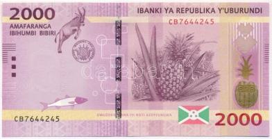 Burundi 2015. 2000Fr T:I
Burundi 2015. 2000 Francs C:UNC