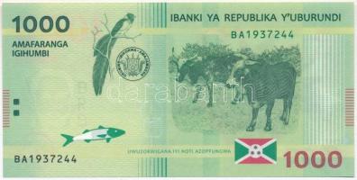 Burundi 2015. 1000Fr T:I
Burundi 2015. 1000 Francs C:UNC