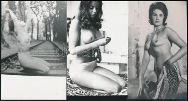 cca 1971 Czakó László (?-?) pécsi fotóművész hagyatékából
2 db pecséttel jelzett vintage fotó + 3 d...