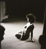 cca 1981 Menesdorfer Lajos (1941-2005) budapesti fotóművész hagyatékából 3 db jelzett vintage fotó +...