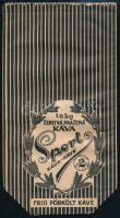cca 1920 Ungvár, 3 db kávés és egyéb zacskó, magyar és cseh nyelven