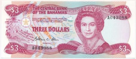 Bahamák 1984. 3$ T:I Bahamas 1984. 3 Dollars C:UNC