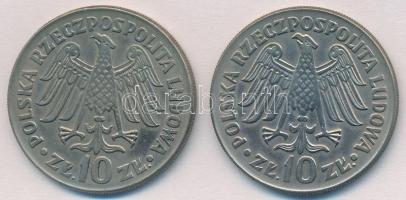 Lengyelország 1964. 10Zl Cu-Ni "600 éves a Jagelló Egyetem" (2xklf) felirat mélyített és k...