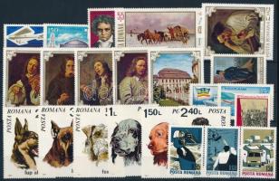 3 klf sor + 5 klf önálló érték + 1 hármascsík, 3 sets + 5 stamps + 1 stripe of 3