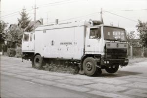 1993 Síncsiszoló gépkocsi, 9 db vintage negatív, 24x36 mm