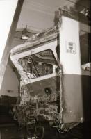 1987 Budapest, fogaskerekű a szabadban és a műhelyben, 77 db vintage negatív, 24x36 mm