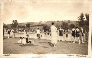 Miskolctapolca, Tapolca; Strandfürdő (kis szakadás / small tear)