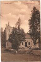 Bártfa, Bardejovské Kúpele, Bardiov; Hidegvízgyógyintézet, fürdő. Divald műintézete 26. 1909. / spa hall