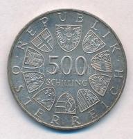 Ausztria 1987. 500Sch Ag "800 éves a Heiligenkreuzi apátság" T:1-,2 patina
Austria 1987. ...