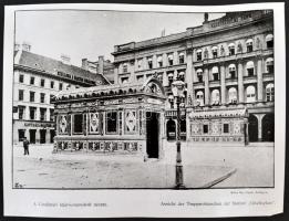 cca 1973 Budapest, a kisföldalatti hosszabbítása, fényképes összeállítás részben újra előhívott régi...