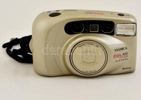 Yashica Elite 105 Zoom automata filmes fényképezőgép, jó állapotban, működik, elem nélkül