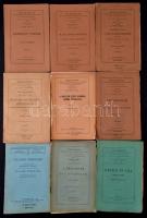 Történelmi tárgyú közlemények, MTA Értekezések a nyelv és széptudományi osztály köréből (8 db), MTA ...