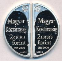 2000. 2000Ft Ag "Lórántffy Zsuzsanna / Sárospatak" (2xklf) T:PP
Hungary 2000. 2000 Forint...