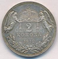 1912KB 2K Ag "Ferenc József" T:2 
Adamo K6