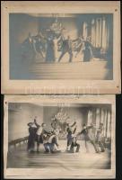 cca 1910-1920 Jelent négy képben, négy db fotó, egy kartonon, a többi papíron, az egyik hullámos, eg...