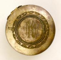 Ezüst tubákos szelence. Sérült. Monogramos 17,6 g