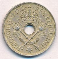 Új-Guinea 1945. 1Sh Ag T:1- New Guinea 1945. 1 Shilling Ag C:AU