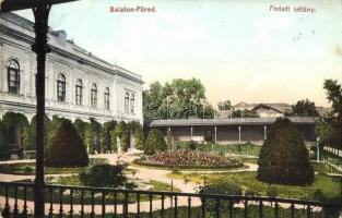 1910 Balatonfüred, Fedett sétány. Koller Károly kiadása