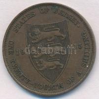 Jersey 1913. 1/24Sh Br "V. György" T:2 kis ph.
Jersey 1913. 1/24 Shilling Br "George...