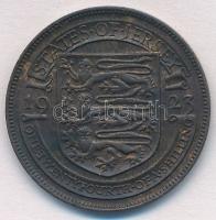 Jersey 1923. 1/24Sh Br "V. György" T:2 
Jersey 1923. 1/24 Shilling Br "George V"...