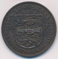 Jersey 1931. 1/12Sh Br "V. György" T:2
Jersey 1931. 1/12 Shilling Br "George V"...