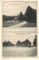 1907 Gödöllő, Alsó park, Erzsébet kert, Kálvária. Art Nouveau