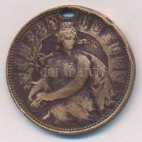 Olaszország 1906. "Internazionale di Milano - Ricordo dell'Esposizione" fém emlékére ...