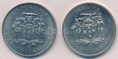 Jamaica 1969-1971. 1D Cu-Ni "Bustamante" (2x) T:1
Jamaica 1969-1971. 1 Dollar Cu-Ni "...