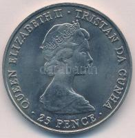 Tristan da Cunha 1980. 25P Cu-Ni "Anyakirályné 80. születésnapja" T:1-
Tristan da Cunha 1...