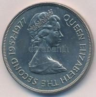 Tristan da Cunha 1980. 25P Cu-Ni "II. Erzsébet uralkodásának ezüst évfordulója" T:1- Tristan da Cunha 1980. 25 Pence Cu-Ni "Queen's Silver Jubilee" C:AU Krause KM#1