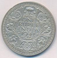 Brit-India 1941. 1R Ag "VI.György" T:2 
British India 1941. 1 Rupee Ag "George VI&qu...