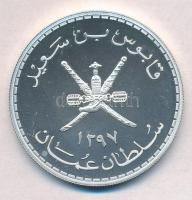 Omán 1976. 5R Ag "Arab bejza" T:PP ujjlenyomat,felületi karc Oman 1976. 5 Rials Ag "Arabian white oryx" C:PP fingerprint,slight surface scratch Krause KM#61