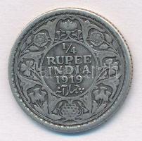Brit-India 1919. 1/4R Ag "V. György" T:2-
British India 1919. 1/4 Rupee Ag "George V...