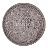 Brit-India 1917. 2A Ag "VI. György" T:2
British India 1917. 2 Annas "George VI"...