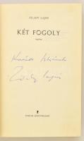 Zilahy Lajos: Két fogoly. Újvidék, 1966, Forum. A szerző dedikációjával! Félvászon kötésben, jó álla...