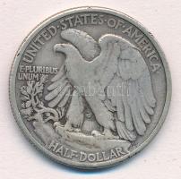 Amerikai Egyesült Államok 1941. 1/2$ Ag Walking Liberty T:2-,3  USA 1941. 1/2 Dollar Ag Walking Liberty C:VF,F
