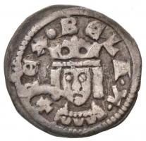 1235-1270. Denár Ag "IV. Béla" (0,43g) T:2,2-  Hungary 1235-1270. Denar Ag "Bela IV" (0,43g) C:XF,VF Huszár: 313., Unger I.: 235.