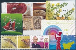 2007-2008 7 db bélyeg + 2 db blokk, 2007-2008 7 stamps + 2 block