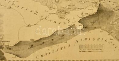 Comitatus Weszprimiensis Jussu Inclytorum Statuum Ordinum Geographice delineatus per Joannem Gerlisc...